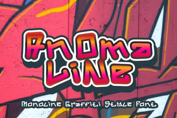 Anomaline: The Perfect Graffiti Typeface for Bold Web Design