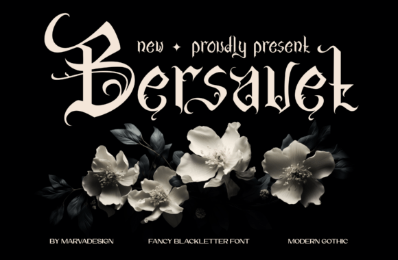 Bersavet: The Premium Blackletter Typeface for Bold Campaigns
