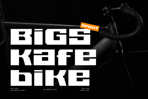 Bigskafe Bike: The Bold Typeface for Modern Editorial Design