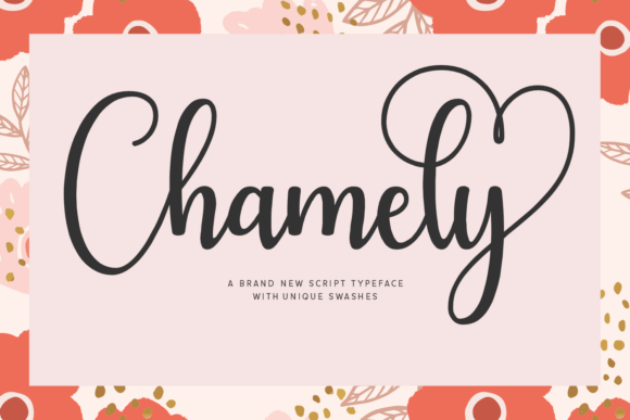 Chamely: The Script Typeface That Elevates Small Business Branding