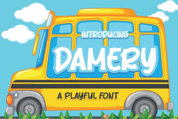 Damery: The Playful Typeface That Elevates Small Business Branding