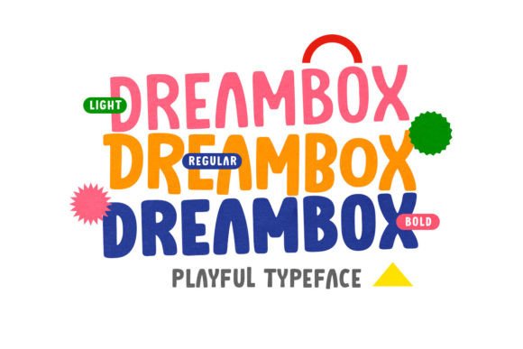 Dreambox: A Playful Sans Serif Typeface for Campaign Creativity