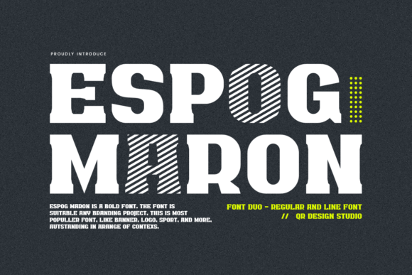 Espog Maron: The Bold Slab Serif Transforming Digital Brand Identity