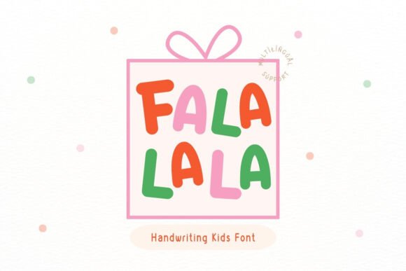 Falalala: The Playful Script Amp Typeface for Festive Campaigns