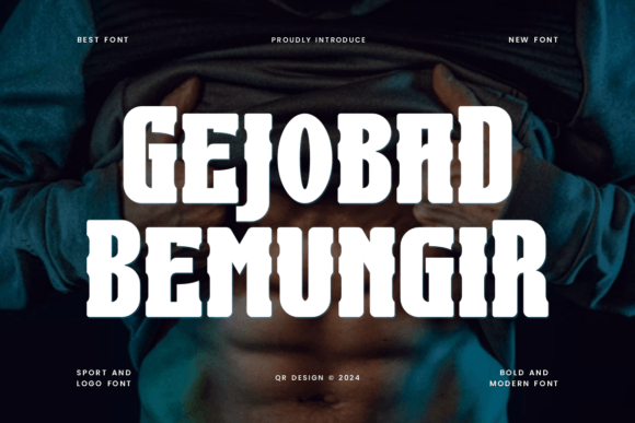 Gejobad Bemungir: A Bold Slab Serif Typeface for Modern Web Design