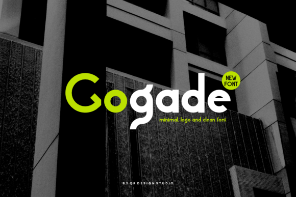 Gogade: A Bold Sans Serif Typeface for Modern Web Design