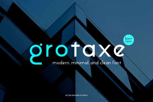 Grotaxe: The Bold Sans Serif Typeface for High-Impact Campaigns