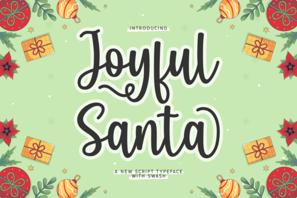 Joyful Santa: The Perfect Typeface to Elevate Your Holiday Brand
