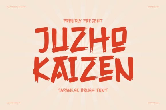 Juzho Kaizen: The Premium Script Font for Scroll-Stopping Campaigns