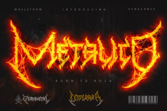Metalico: A Dark Gothic Typeface for Bold Web Design
