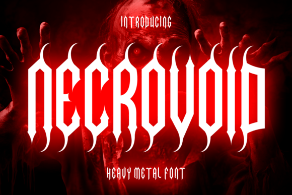 Necrovoid Typeface: A Bold Blackletter Choice for Web Design