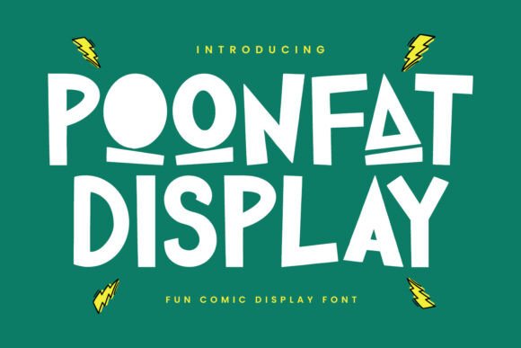 Poonfat: The Comic Sans Serif Typeface for Playful Editorial Design