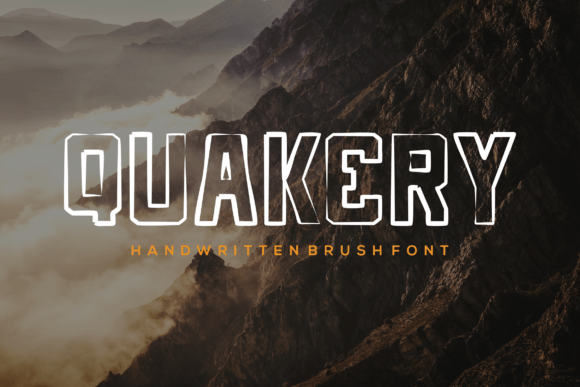 Quakery: A Bold Serif Typeface for High-Impact Campaigns