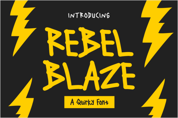 Rebel Blaze: The Quirky Typeface That Stops the Scroll