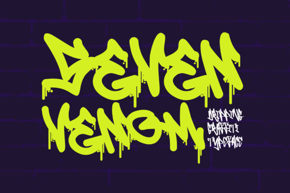 Seven Venom: The Sharp Monoline Typeface for Urban Web Design