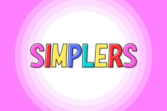 Simplers: A Gothic Sans Serif Typeface for Editorial Design