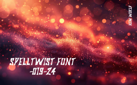 Spell Twist: A Dynamic Sans Serif Typeface for Editorial Design