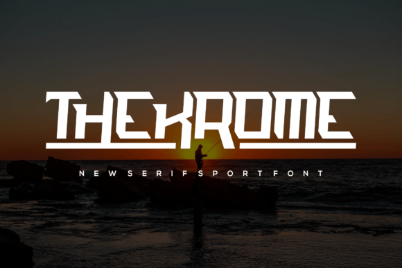 Thekrome: A Designer's Verdict on This Bold Decorative Typeface
