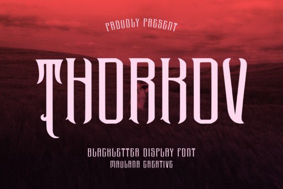 Thorkov: A Bold Blackletter Typeface for High-Impact Campaigns