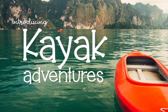 Why Kayak Adventure Font Transformed My Small Business Brand