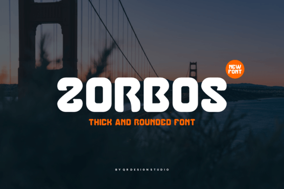 Zorbos: The Bold Sans Serif Typeface for Polished Branding